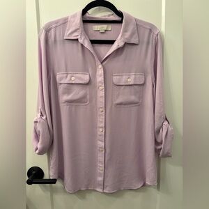 LOFT button up shirt, size medium